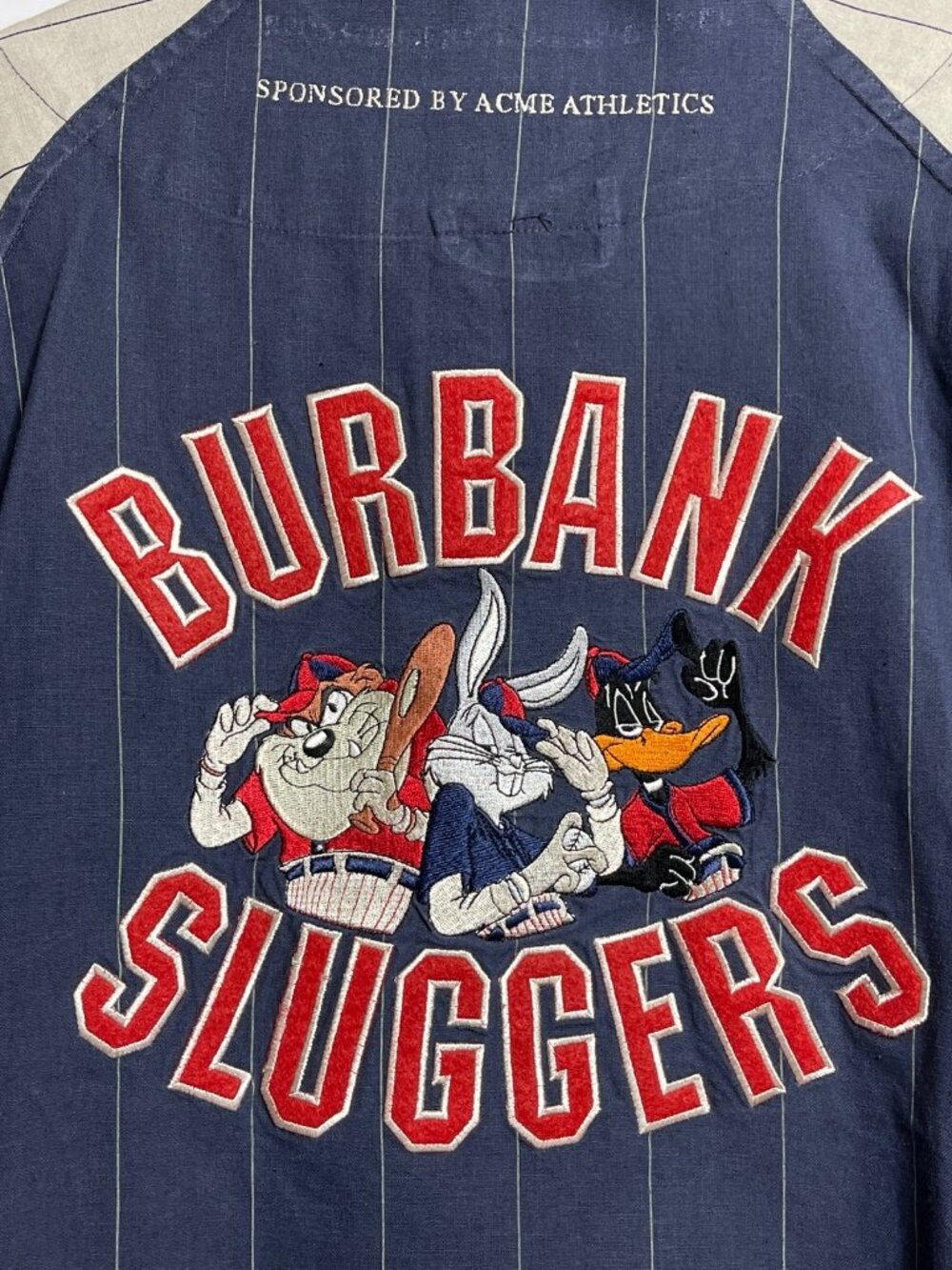 Looney Tunes League Champions Burbank Sluggers Jersey Shirt Acme Athletics